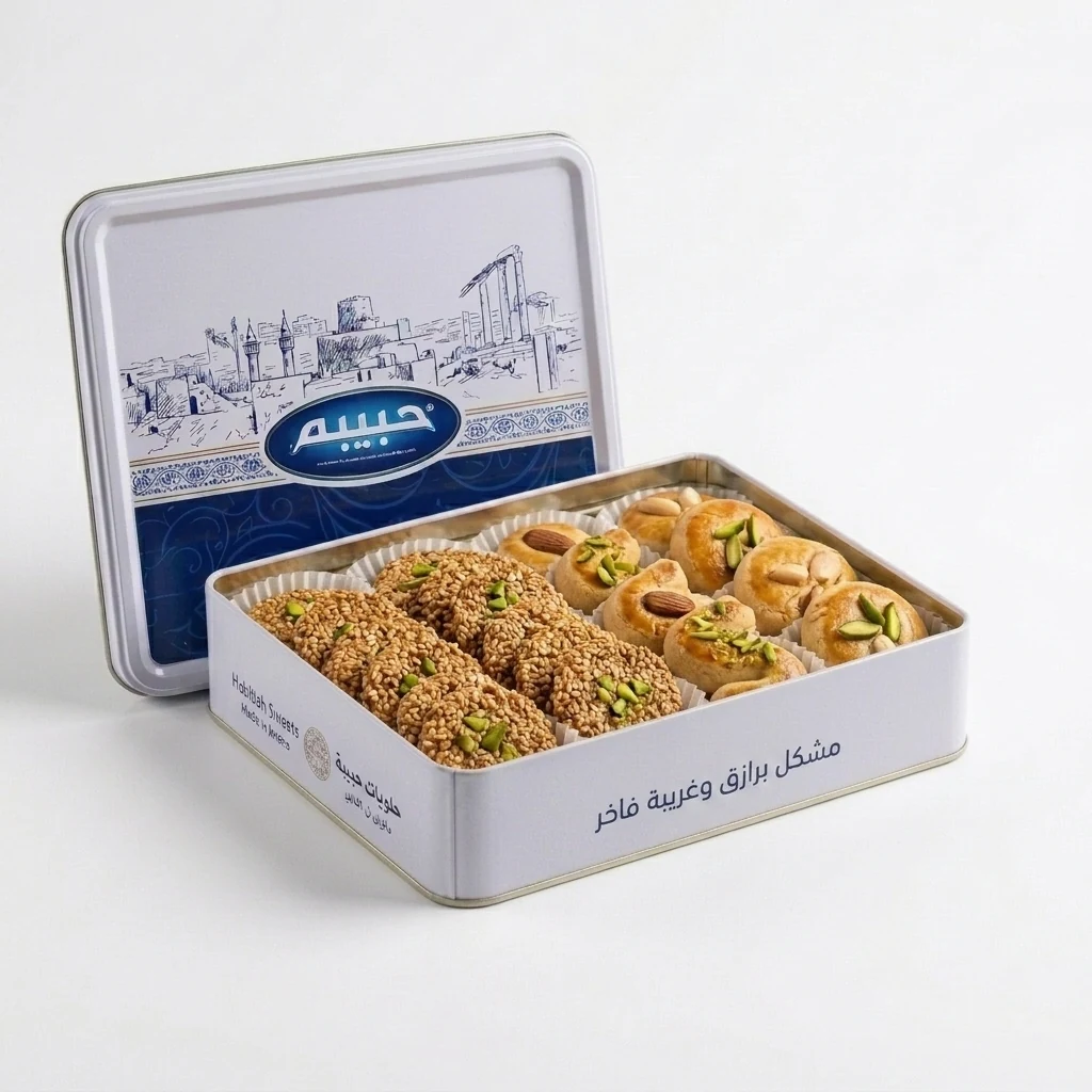 Habibah Sweets Barazek With Ghraybeh Hero الرئيسية Image